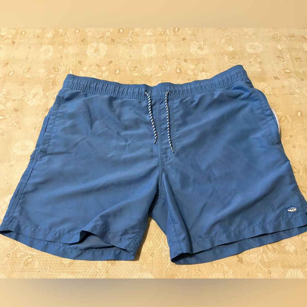 Southern Tide Blue Men's Swim Trunks